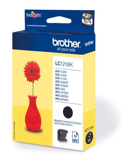 [BRO-LC121BK] Cartridge Brother Inkjet LC121 (BK (black))