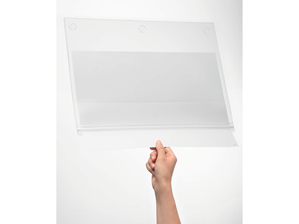 Waterbestendige hoes Durable A3 zelfklevend transparant (5)