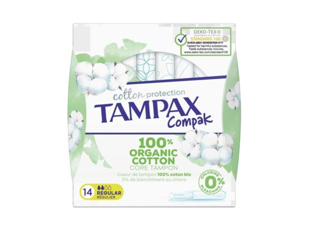 Tampons Tampax Cotton Regular (14)
