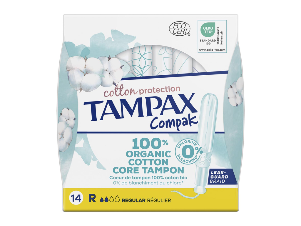Tampons Tampax Cotton Regular (14)