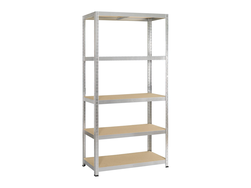 Rek Avasco Strong 175 metaal gegalvaniseerd 176x90x40cm met 5 legborden