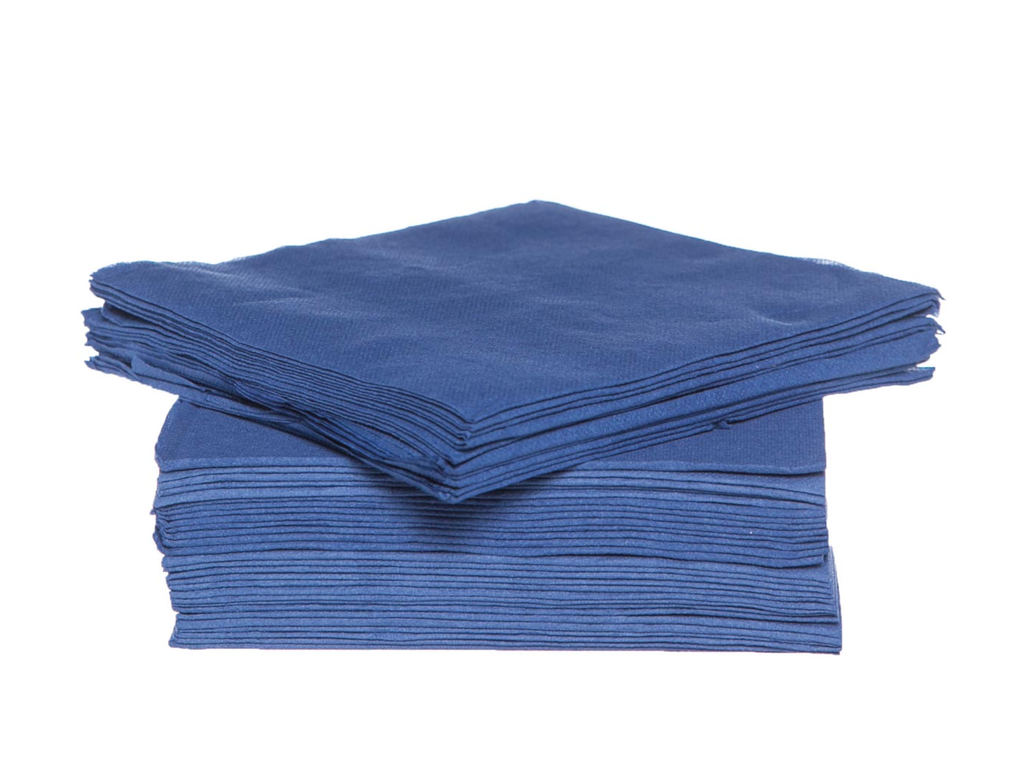 Servet Cosy & Trendy 38x38cm blauw (40)