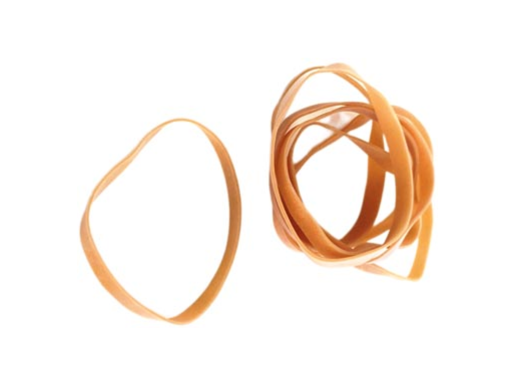 Elastieken Standard 7,5x120mm 500g natuur (220)