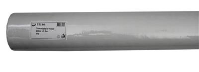 Tafelpapier uit papier damast 1,2x100m wit