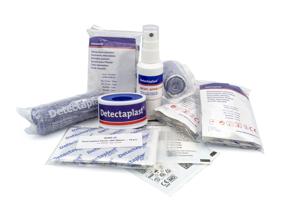 Navulling voor EHBO-koffer Detectaplast Medic Box Food Basic