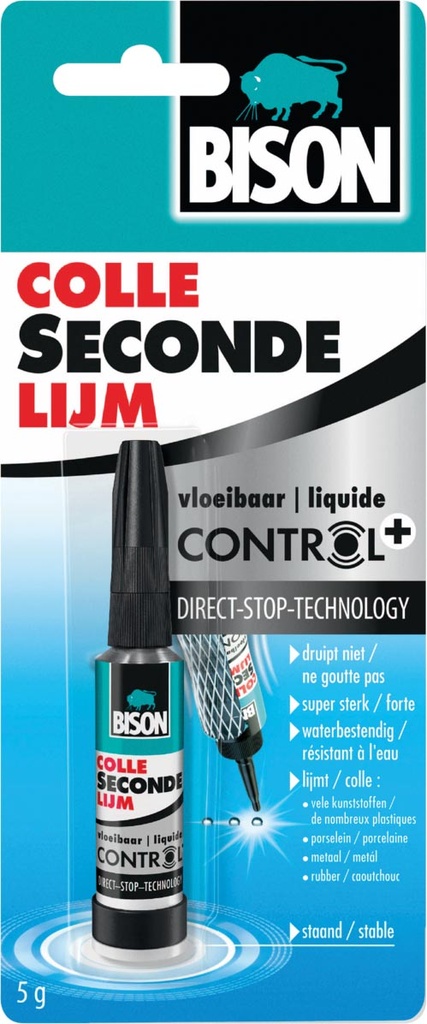Secondelijm Bison Control Vloeibaar tube 5g (1)