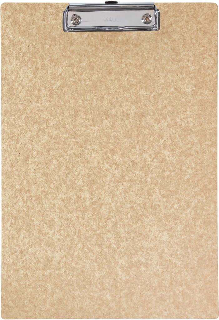Klemplaat Maul MAULbalance karton A4 staand houtnerf