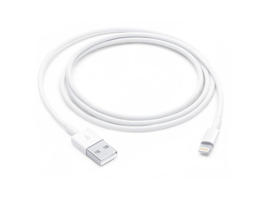 Kabel Apple Lightning (8-pin) naar USB-A lengte 1m wit