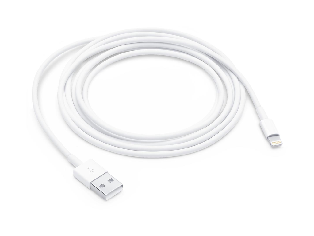 Kabel Apple Lightning (8-pin) naar USB-A lengte 2m wit