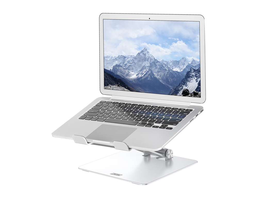 Laptopstandaard Desq voor laptops tot 15,6 inch zilver