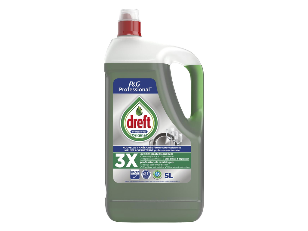 Handafwasmiddel Dreft Professional Original 5L