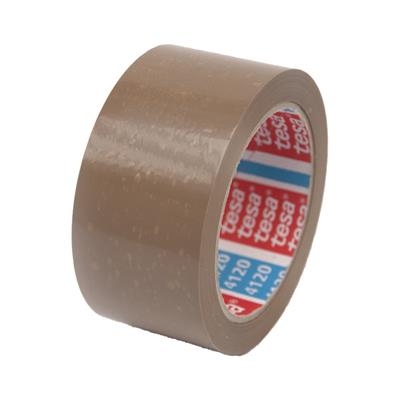 Verpakkingstape Tesa PVC 4120 50mmx66m 49µ havana