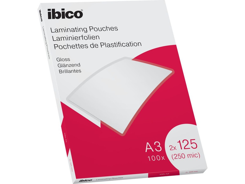 Lamineerhoes Ibico Gloss A3 2x125µ (100)