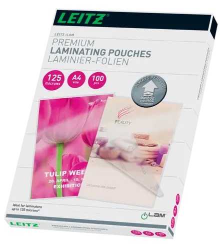 Lamineerhoes Leitz iLam UDT A4 2x125µ glanzend (100)