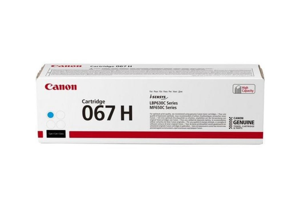 Cartridge Canon color laser 067HC 2350 pag. CY