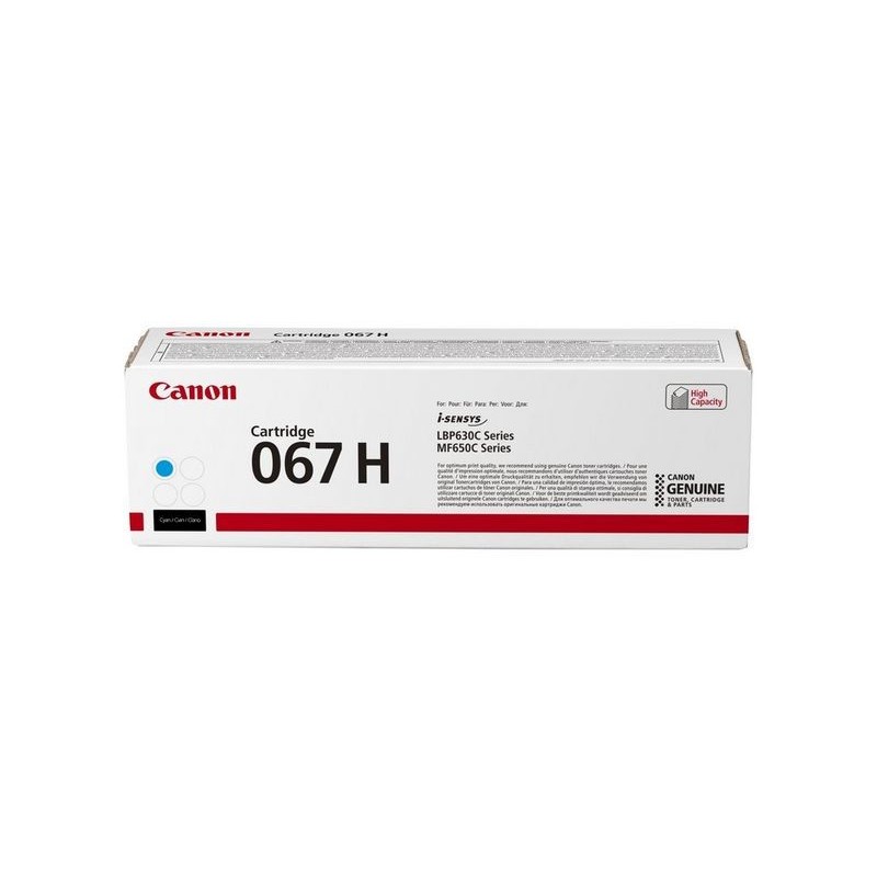 Cartridge Canon color laser 067HC 2350 pag. CY
