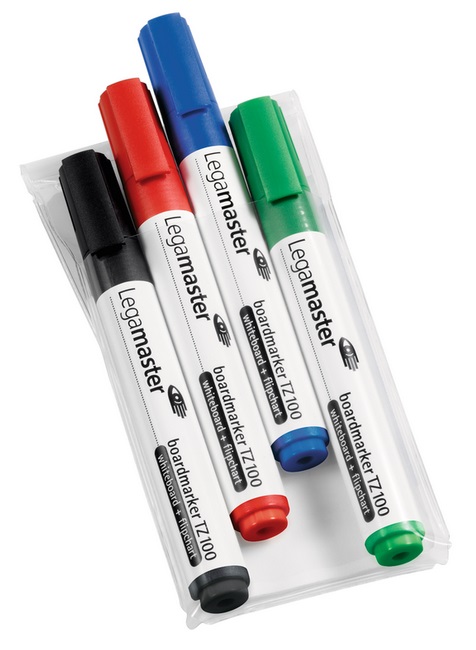 Whiteboardmarker Legamaster TZ100 ronde punt 1,5-3mm assorti (4)