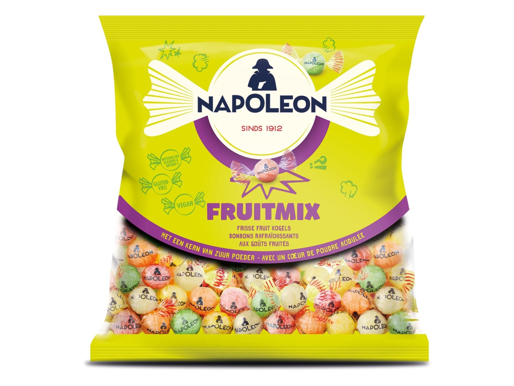 Snoepjes Napoleon fruitmix zak 1kg 