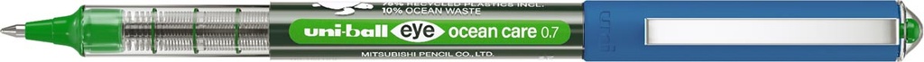 Roller Uni-ball Eye Ocean Care medium punt 0,4mm groen