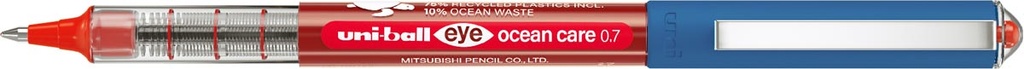 Roller Uni-ball Eye Ocean Care medium punt 0,4mm rood