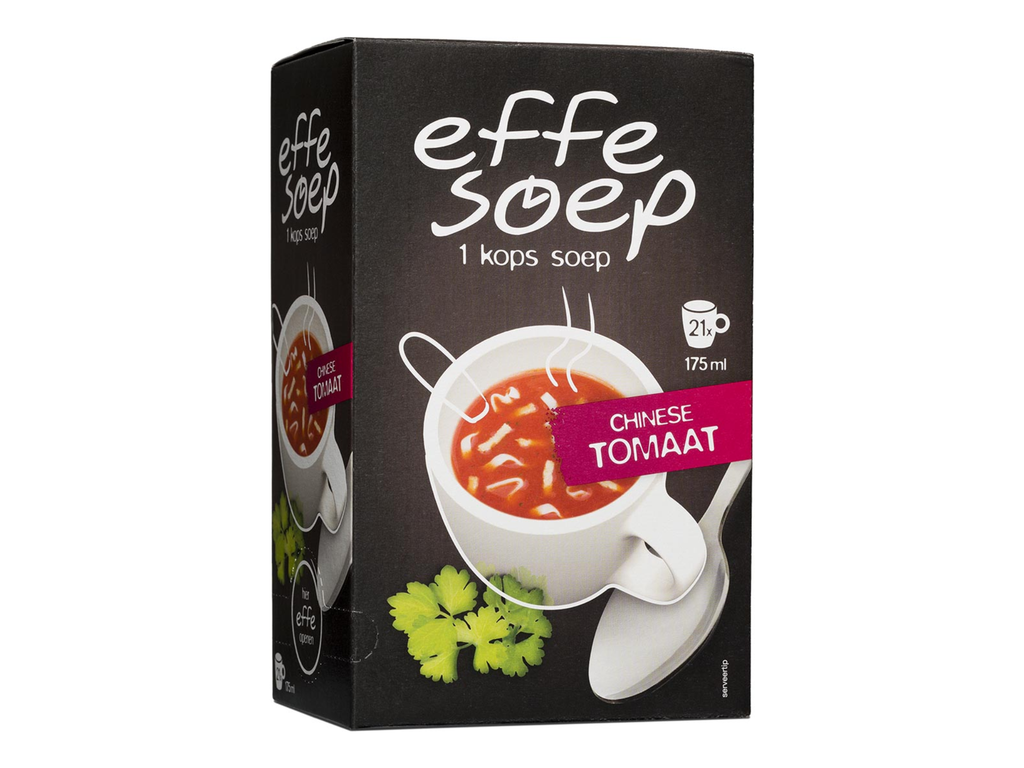Soep Effe Soep 1-kops Chinese tomaat 175ml (21)