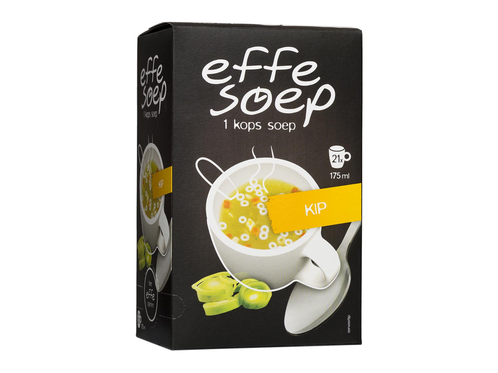 Soep Effe Soep 1-kops kip 175ml (21)
