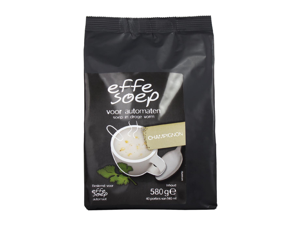 Soep Effe Soep vending champignon 140ml zak (40)