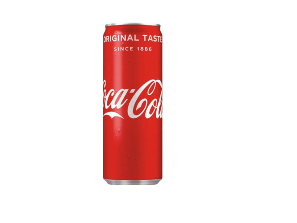 Frisdrank Coca-Cola sleek blik 33cl (24)