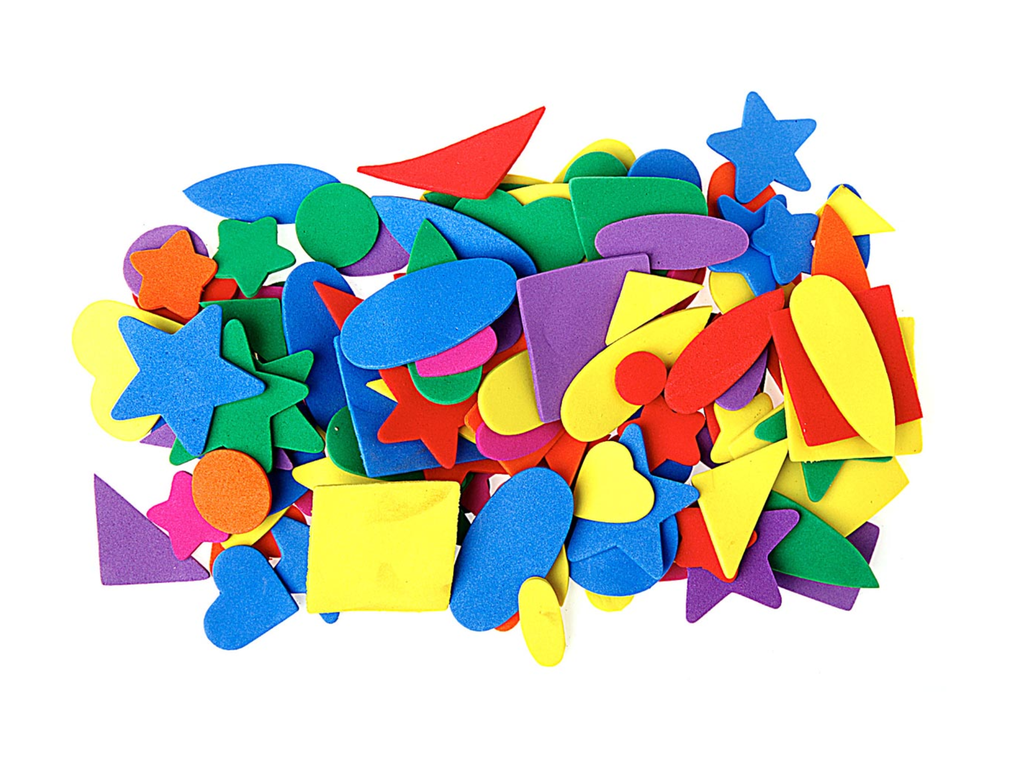 Schuimrubber figuren Bouhon Mosgummi assorti (10)