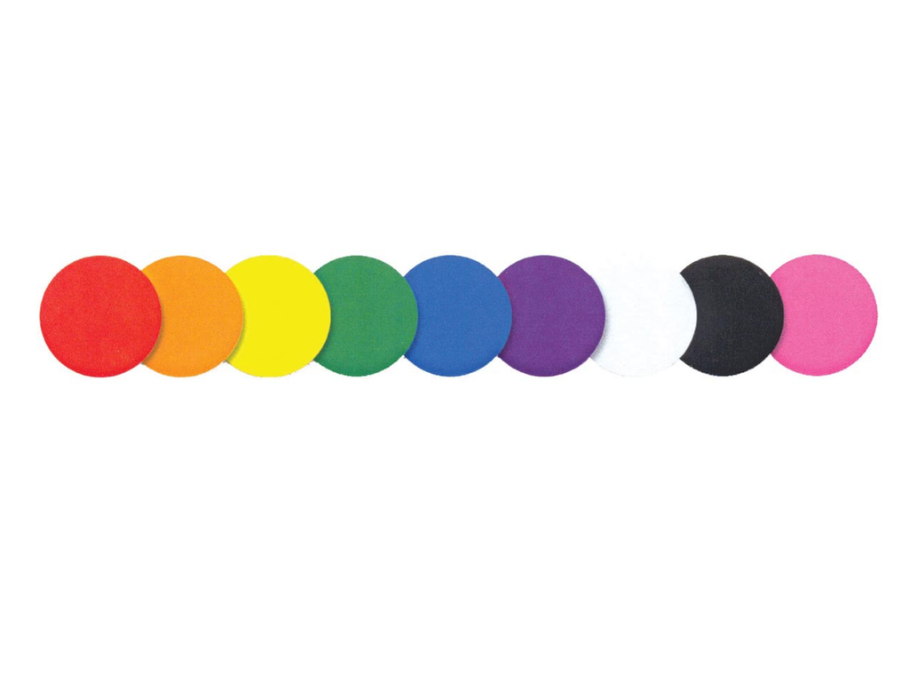 Sticker plakvorm rond Bouhon Ø14mm assorti (400)