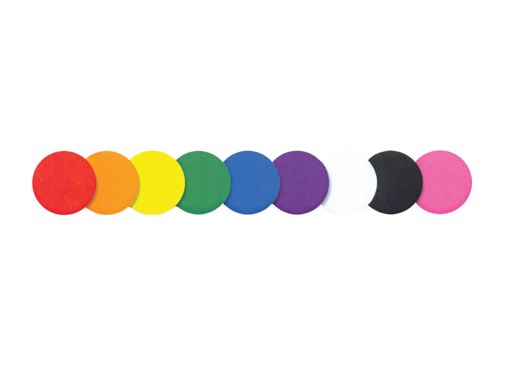 Sticker plakvorm rond Bouhon Ø50mm assorti (200)