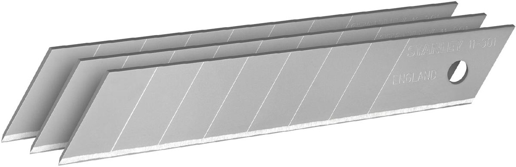 Vervangmes voor cutter Stanley 18mm (10)