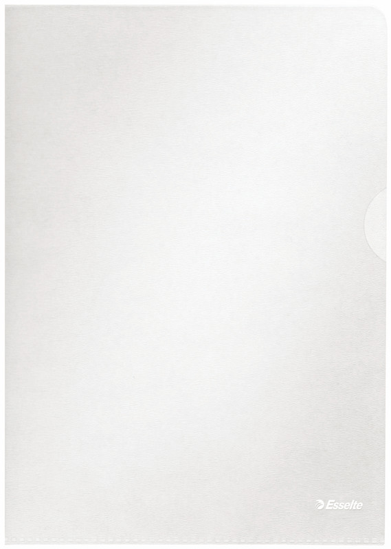 Zichtmap Esselte PP A4 105 micron gekorreld transparant (100)