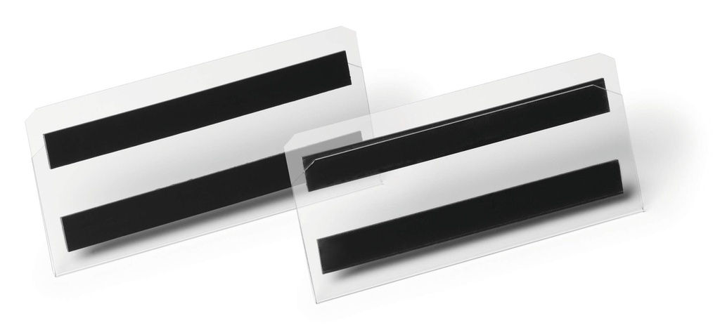 Etikethoes Durable Hard Cover 150x67mm magnetisch transparant (10)
