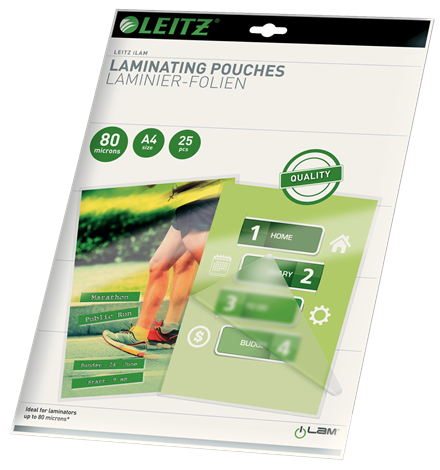 Lamineerhoes Leitz iLam A4 2x80µ (25)
