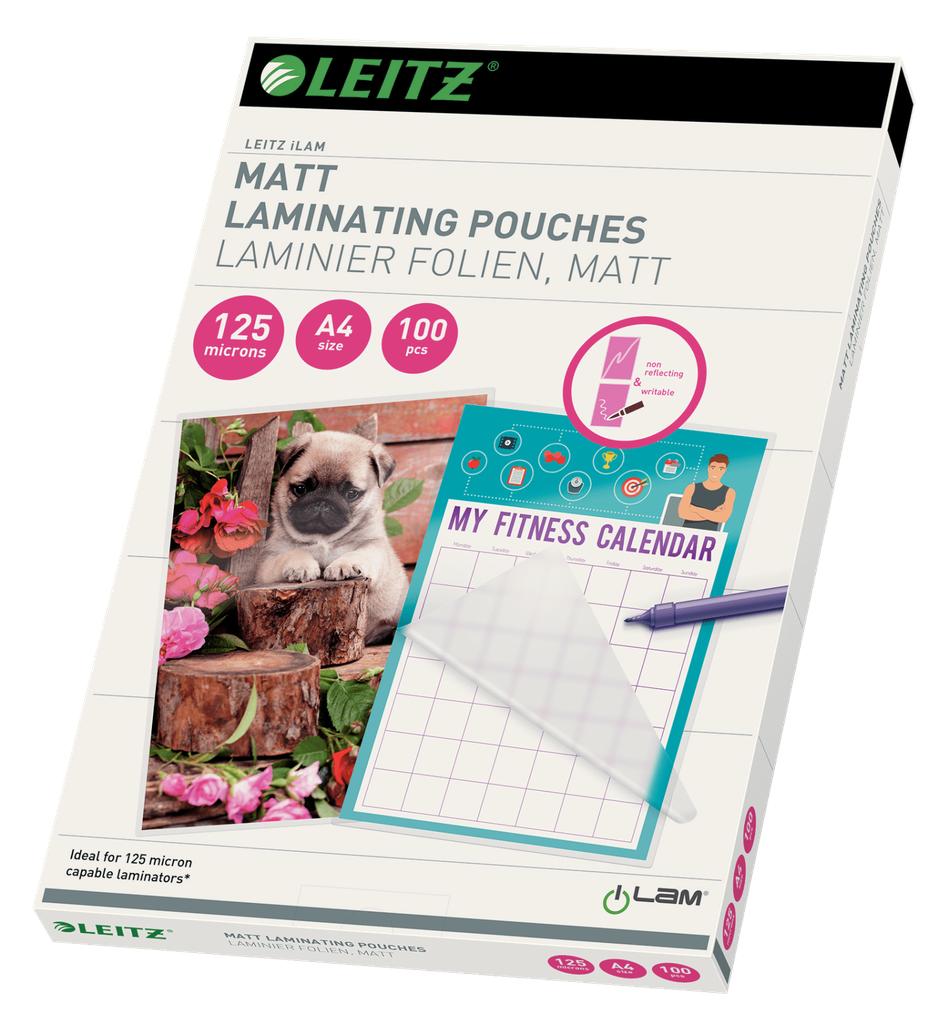 Lamineerhoes Leitz iLam EVA A4 2x125µ mat (100)