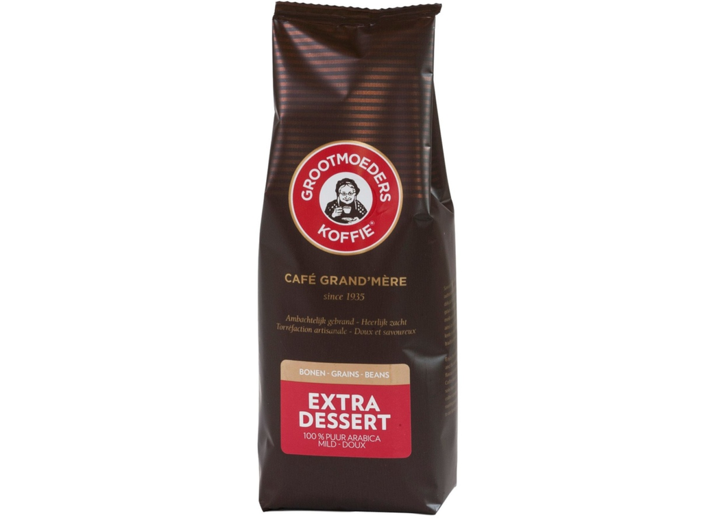 Koffie Grootmoeders Koffie Extra Dessert bonen 1kg