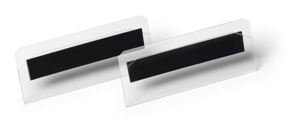 Etikethoes Durable Hard Cover 100x38mm magnetisch transparant (10)