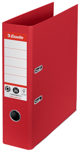 [ESS-627568] Ordner Esselte CO² Gecompenseerd No.1 karton A4 rug 75mm (rood)