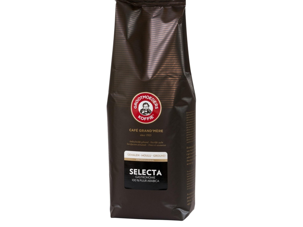 Koffie Grootmoeders Koffie Selecta Professional gemalen 1kg