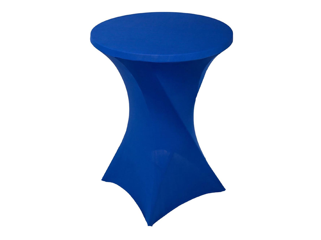 Hoes voor statafel Brasq Ø80cm blauw