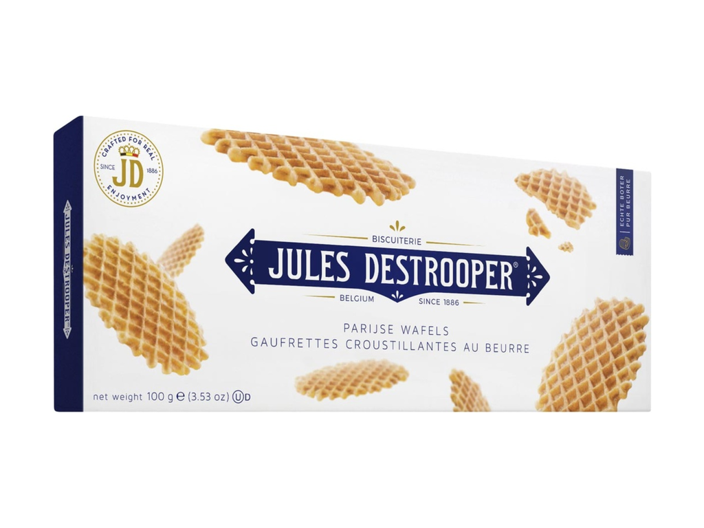 Wafel Jules Destrooper Parijse wafels doos 100g