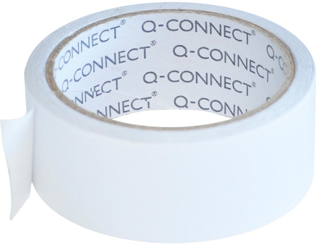 Dubbelzijdige tissue tape Q-Connect 38mmx10m 90µ