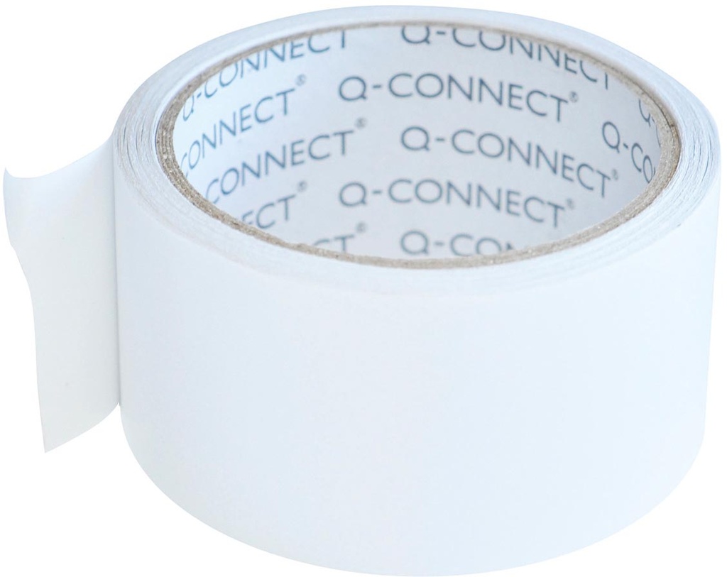 Dubbelzijdige tissue tape Q-Connect 50mmx10m 90µ