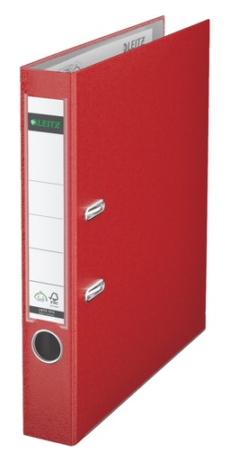 [ESS-10155025] Ordner Leitz 180° PP A4 50mm (rood)