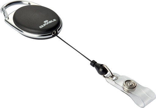 [DUR-832401] Afrolmechanisme Durable STYLE met drukknopsluiting (10) (zwart)