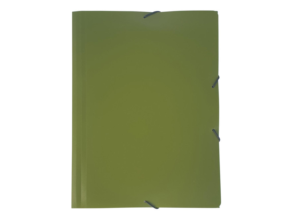 Elastomap Bronyl Nature PP A4 kaki groen
