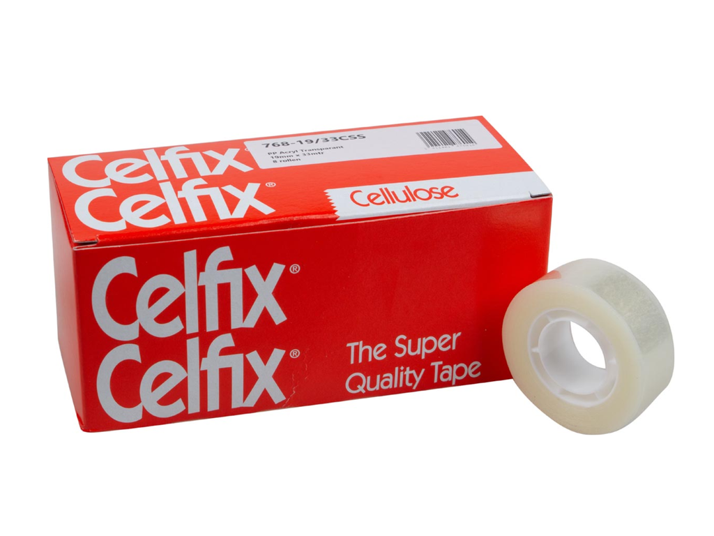Plakband Celfix Crystal Clear transparant