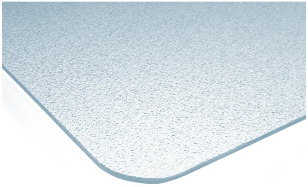 Vloermat bescherming Kangaro PC 130x120cm voor harde vloer transparant