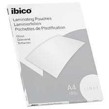 Lamineerhoes Ibico Basics Light Gloss A4 2x65µ (100)